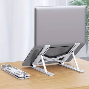 Aluminum laptop stand